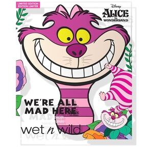 wet n wild We'Re All Mad Here Hand Mirror Alice In Wonderland Collection